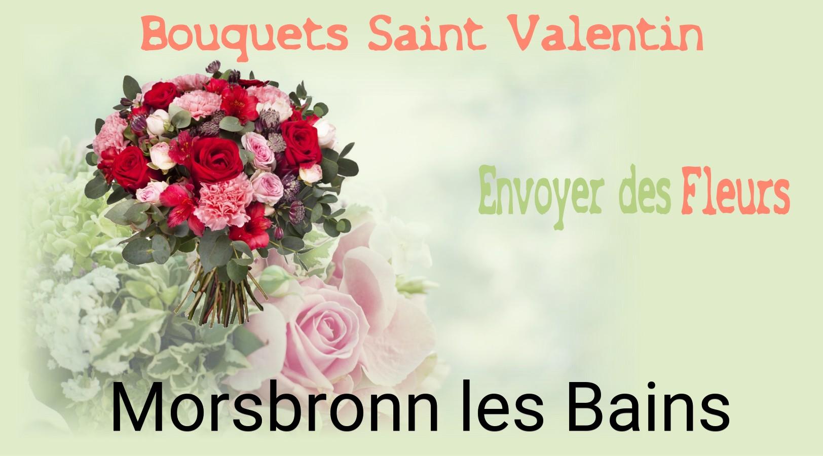 Roses de Saint-Valentin livrées à Morsbronn-les-Bains